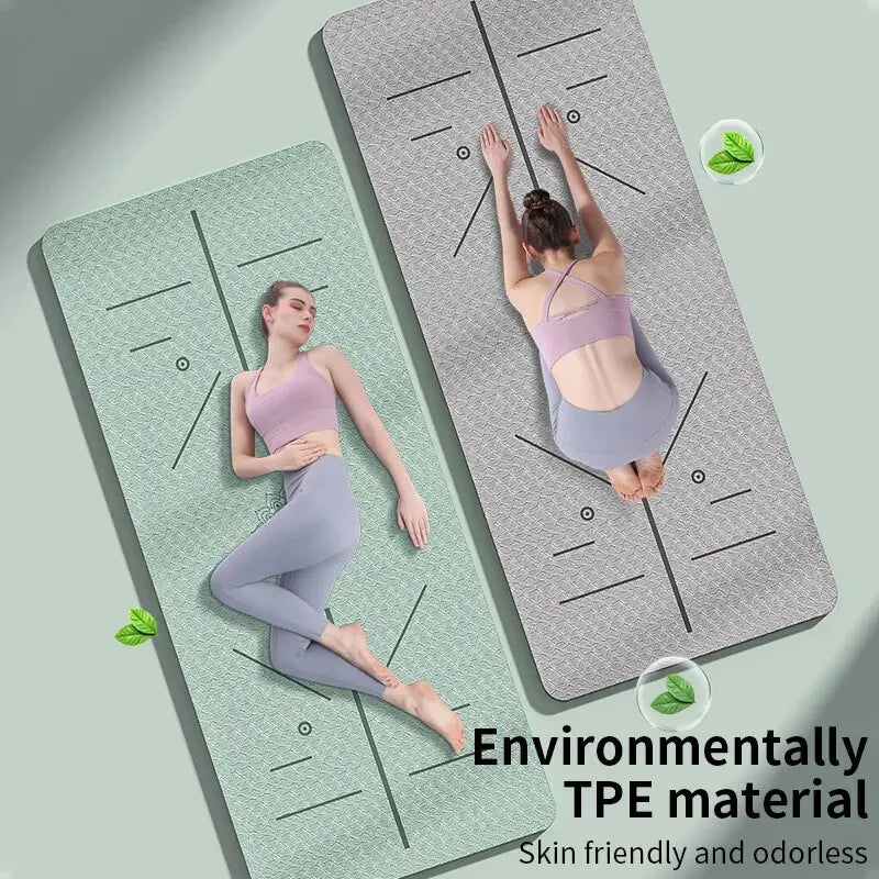 Legend Non-Slip Yoga Mat TPE material