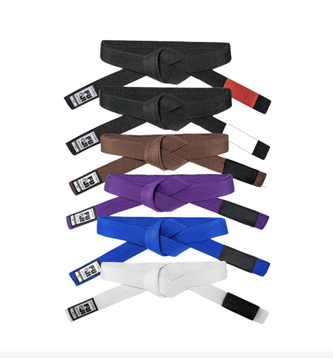 FUJI Pearl Weave BJJ Belt - Premium Cotton Jiu-Jitsu Belt IBJJF Approved