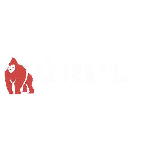GRPL Tec Logo White