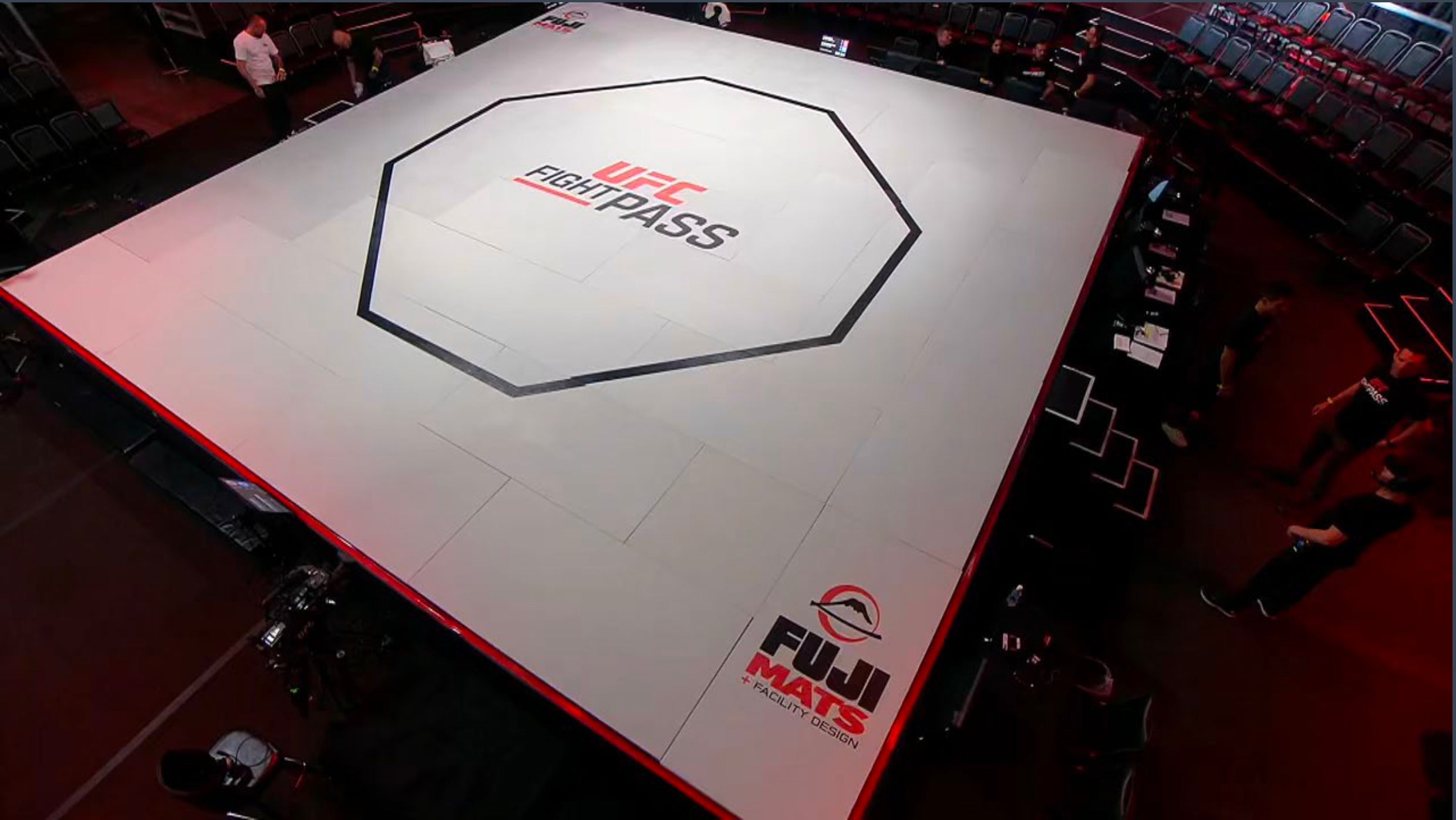 Fuji Mats used for UFC Fight Pass