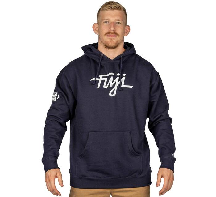 Fuji Midnight Collegiate Pull Over Hoodie for martial arts and everyday wear, view 44
