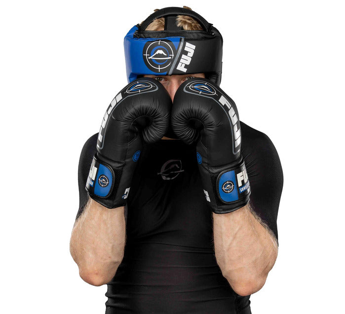 Fuji Precision Head Gear for contact sports protection, view 2