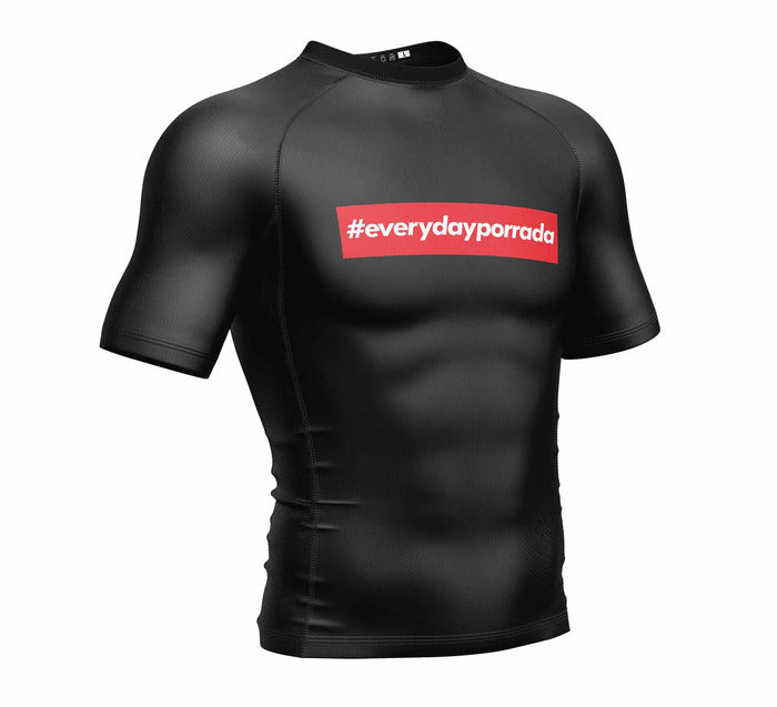 Fuji Romulo Barral Everyday Porrada Short Sleeve Rashguard for BJJ and MMA training, view 2