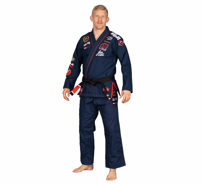 Fuji Suparaito BJJ Gi XTR Edition Navy front left