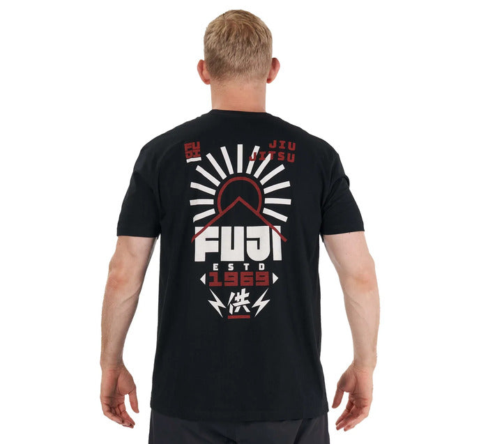 Fuji Rising Sun T-Shirt - Black