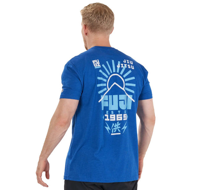 Fuji Rising Sun T-Shirt - Blue