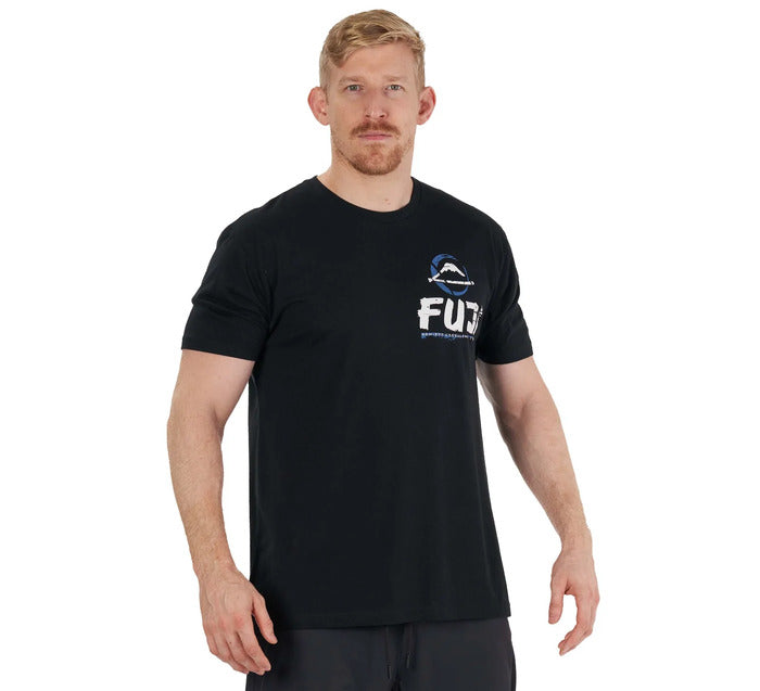 Fuji Dream Chaser T-Shirt Black for martial arts and everyday wear, view 2