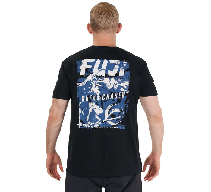 Fuji Dream Chaser T-Shirt Black for martial arts and everyday wear, view 4