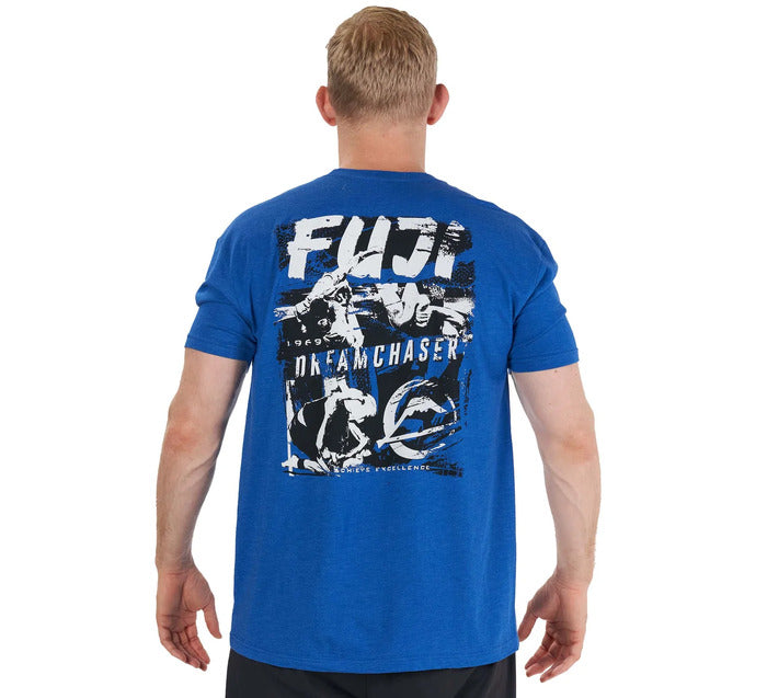 Fuji Dream Chaser T-Shirt - Blue for martial arts and everyday wear, view 4