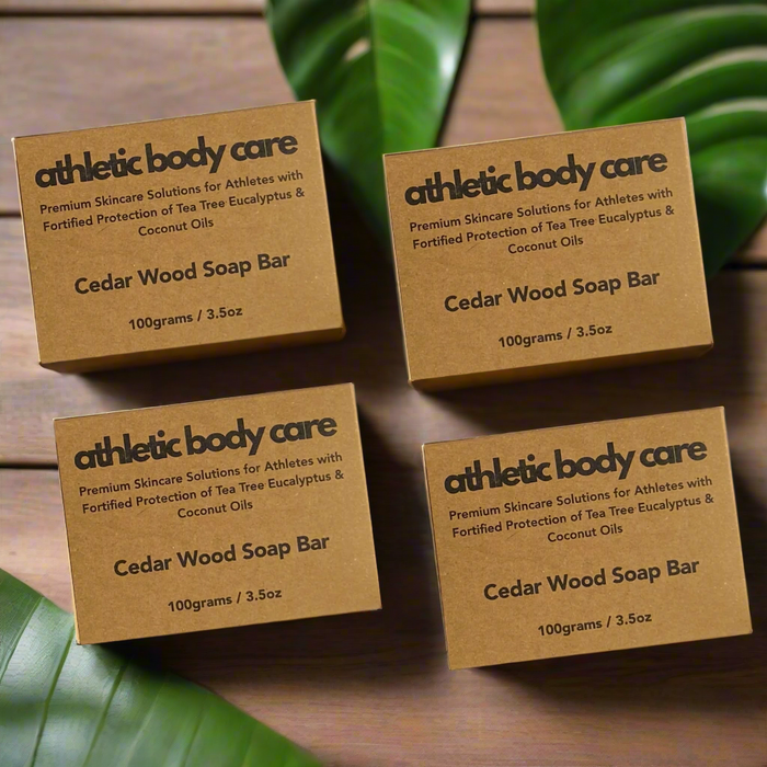 Athletic Body Care Soap Bar 4 Pack Athletic Body Care