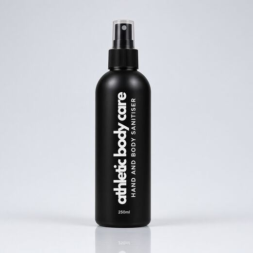 Athletic Body Care Hand & Body Sanitiser 250ml spray bottle