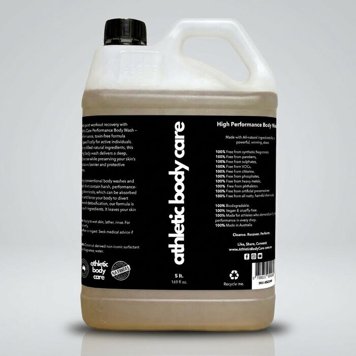 Athletic Body Care Performance Body Wash 5 litre bottle