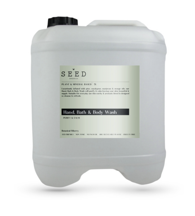 Seed Organic Hand & Body Wash - Size: 20 Litres