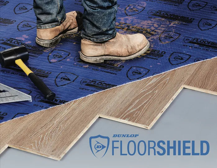 Dunlop FloorSheild protective floor cover during construction