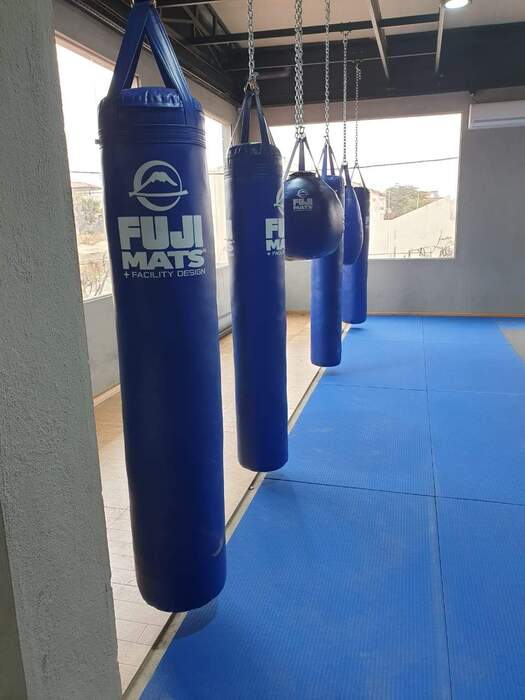 Fuji 6ft Muay Thai Heavy Bags Blue