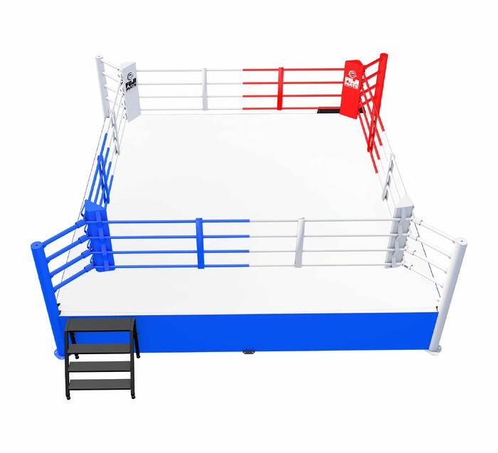 Fuji Boxing Ring Corner Pads  2 x White, 1 x Blue, 1 x Red