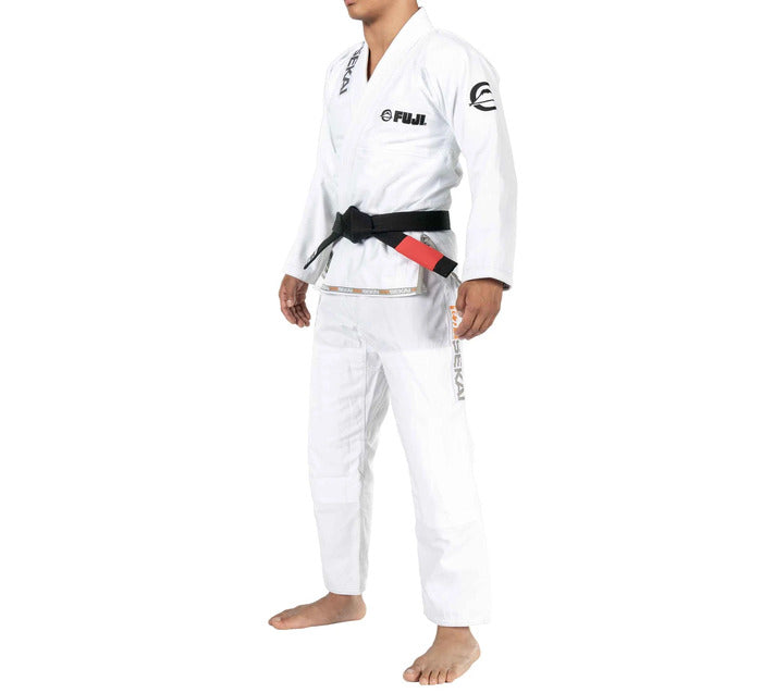 Fuji Sekai 2.0 JBJJ Gi White left front