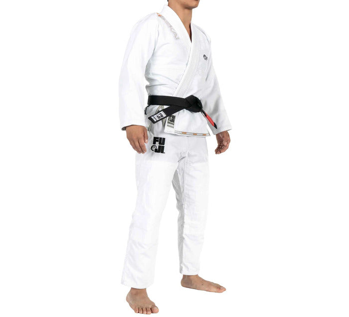 Fuji Sekai 2.0 JBJJ Gi White right front