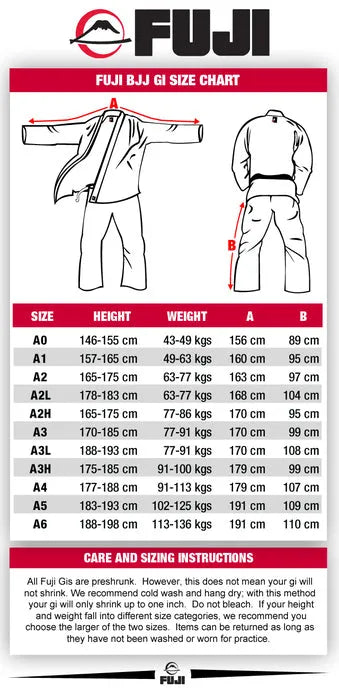 Fuji Sekai 2.0 Jiu-Jitsu Gi - Blue