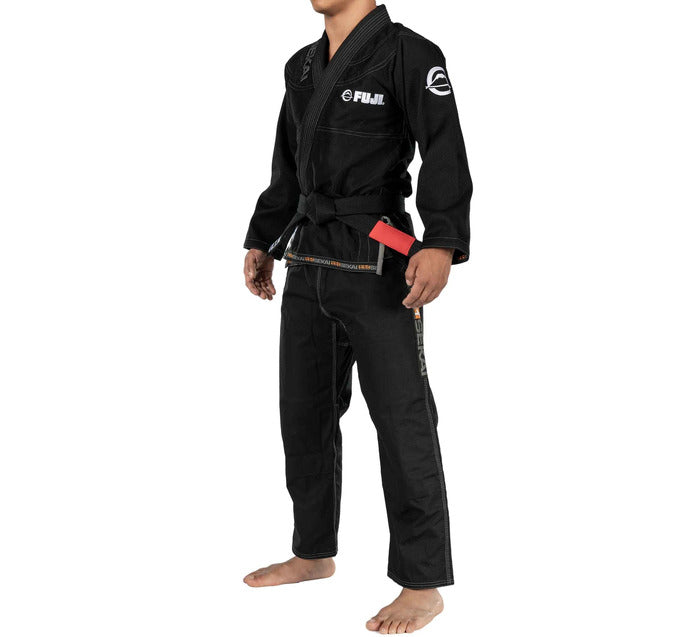 Fuji Sekai 2.0 Jiu-Jitsu Gi - Black for Brazilian jiu-jitsu training, view 3