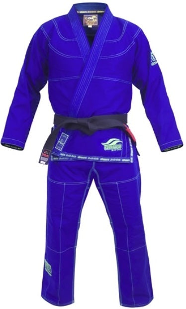 Fuji Suparaito BJJ Gi - Blue for Brazilian jiu-jitsu training, view 20