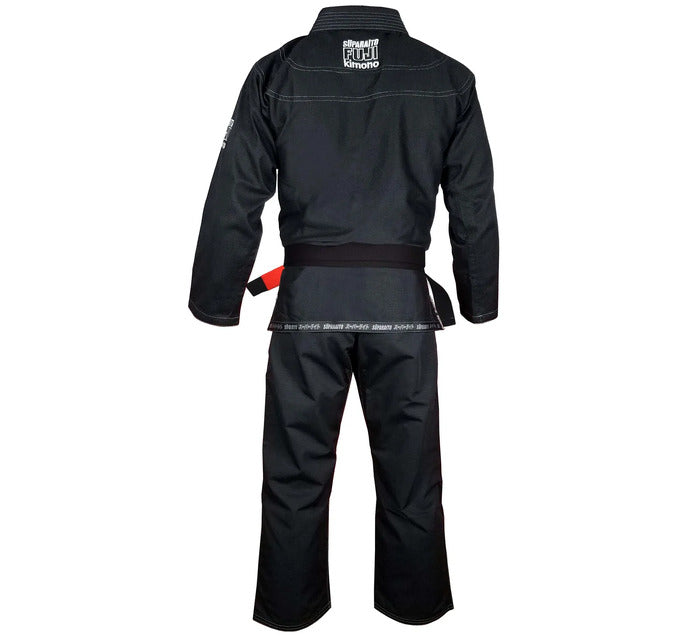 Fuji Suparaito BJJ Gi - Black for Brazilian jiu-jitsu training, view 2