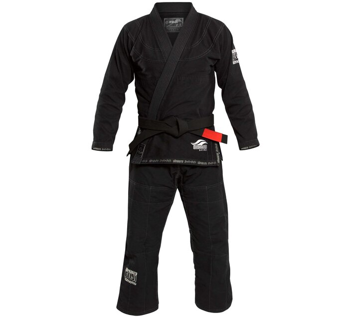 Fuji Suparaito BJJ Gi - Black for Brazilian jiu-jitsu training