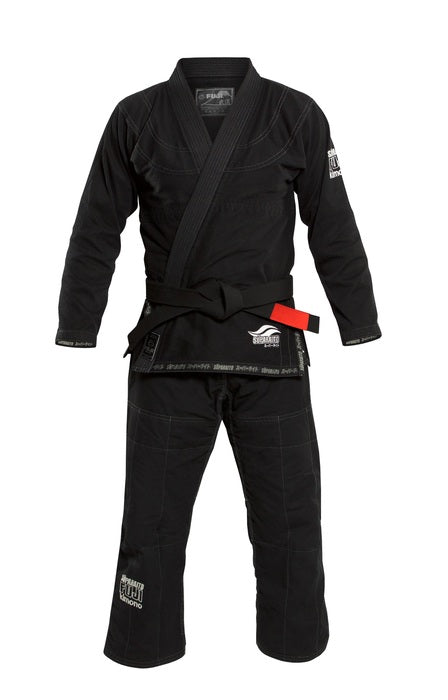 Fuji Suparaito BJJ Gi - Black for Brazilian jiu-jitsu training, view 15