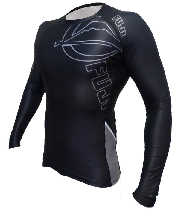 Fuji Black Inverted Long Sleeve Rash Guard