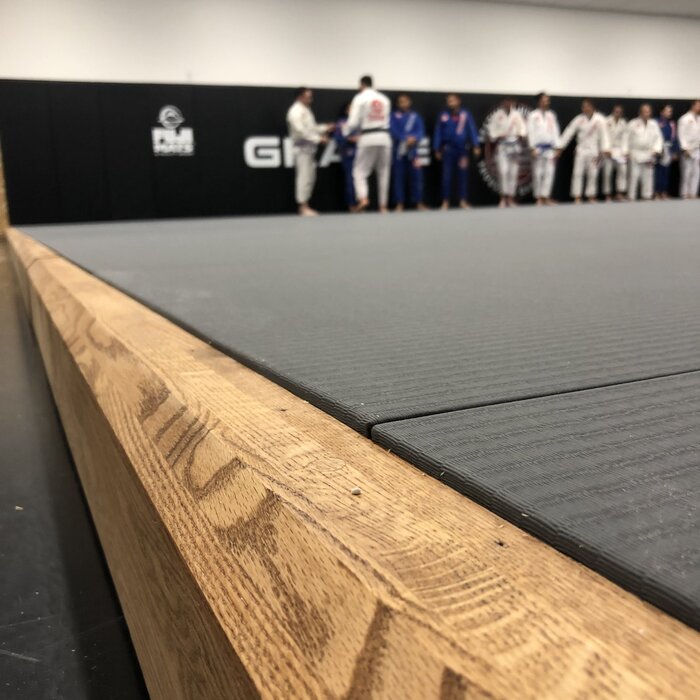 FUJI Spring Floor System installed at Gracie Barra