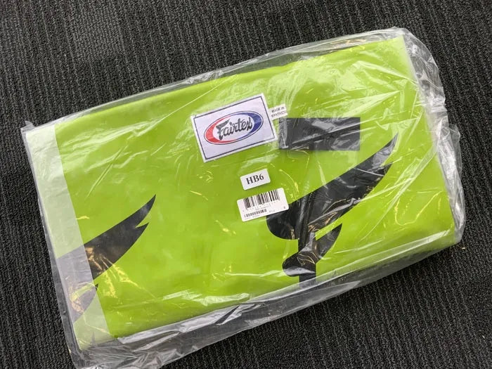 Fairtex 6ft Heavy Bag Lime Green empty - HB6