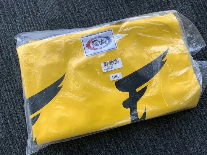 Fairtex 6ft Heavy Bag Yellow empty - HB6