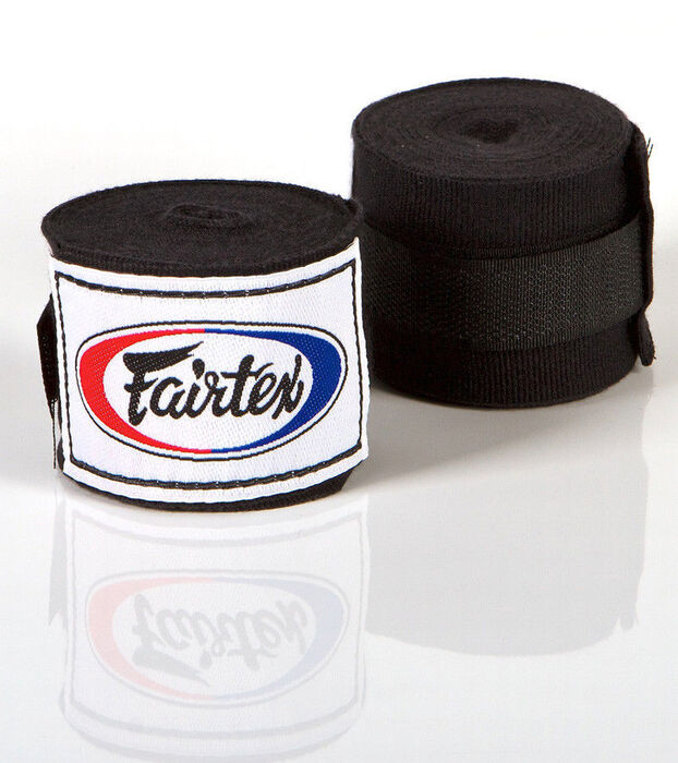 Fairtex Black HW2 Handwraps