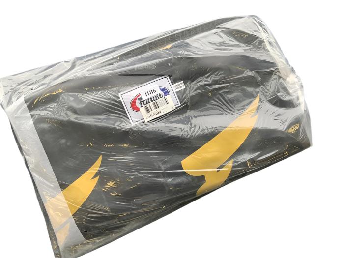 Fairtex Black and Gold HB6 6ft Heavy Bag empty