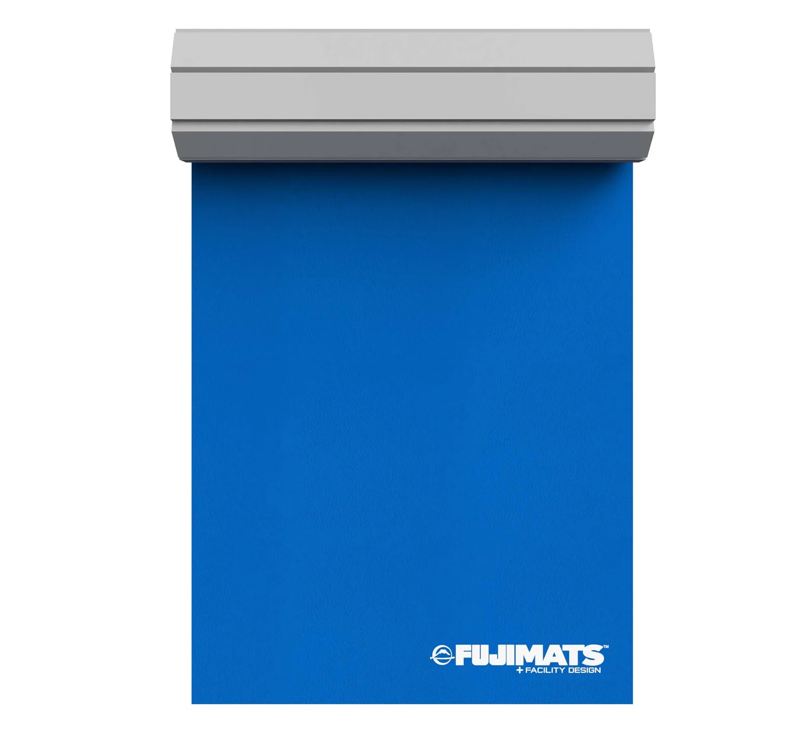 Blue Fuji Home Roll Out Mat top view