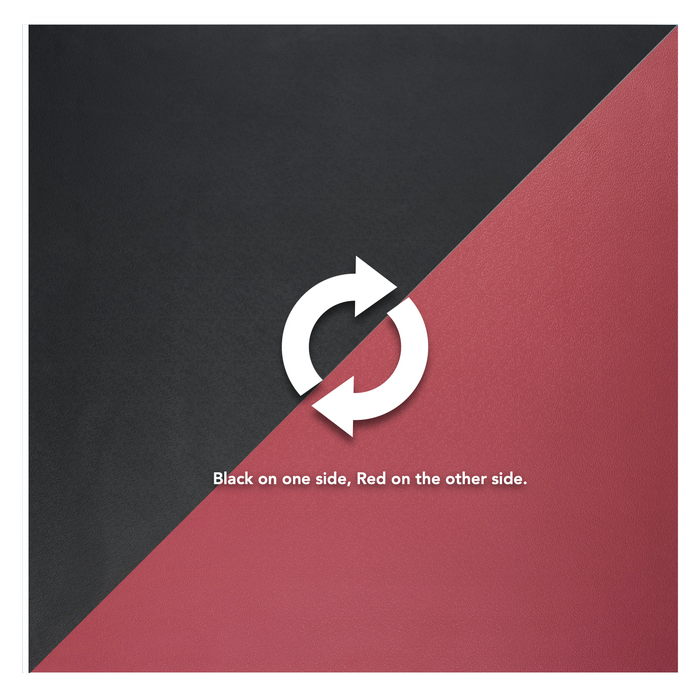 Fuji 25mm Puzzle Mats Black with reversible Red