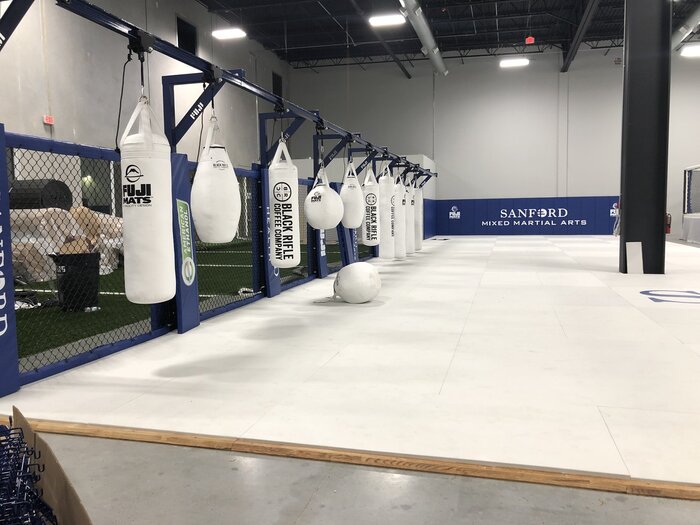 Fuji 4ft Boxing Bags white