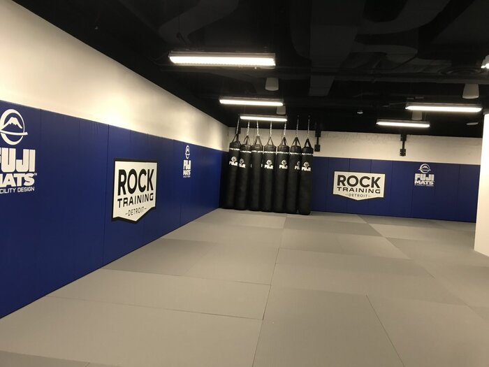 Fuji 6ft Pro Wall Pads in Navy Blue