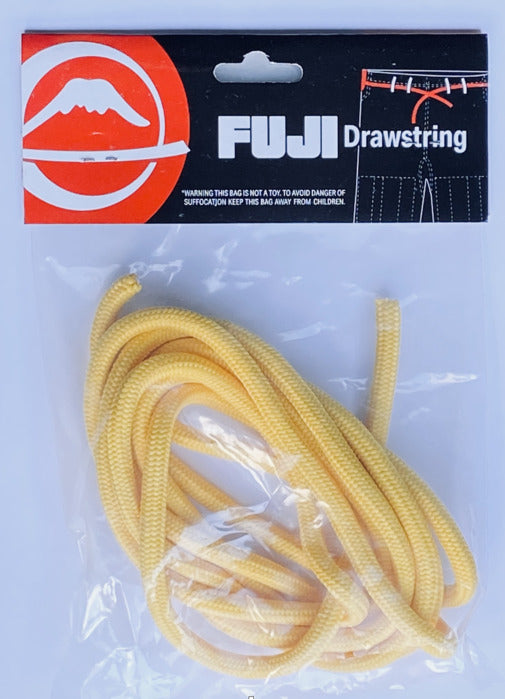 Fuji BJJ Pant Bungee Drawstring Cord Yellow