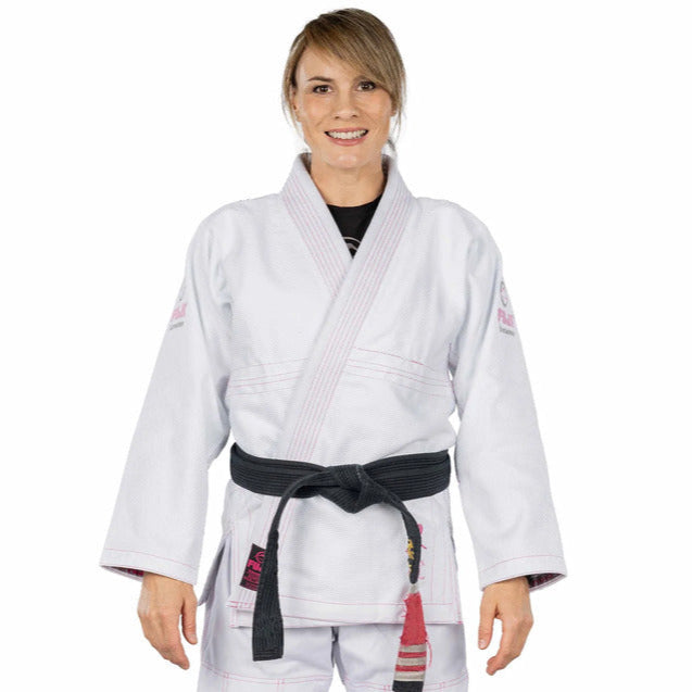 Fuji Blossom Jiu-Jitsu Gi close up view