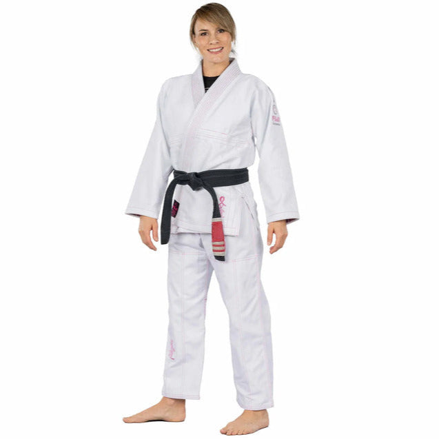 Fuji Blossom Jiu-Jitsu Gi front left view