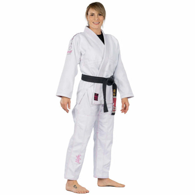 Fuji Blossom Jiu-Jitsu Gi front right side view