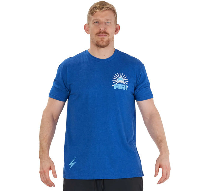 Fuji Blue Rising Sun Tee Shirt