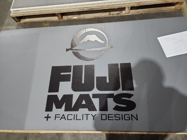 Fuji Bray MMA Mat with Black Fuji Mats logo