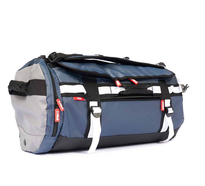 Fuji Comp Convertible Backpack Duffle Bag Blue and Grey