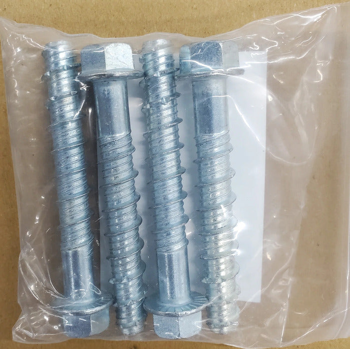 Fuji Concrete Anchor Screw Kit four pack