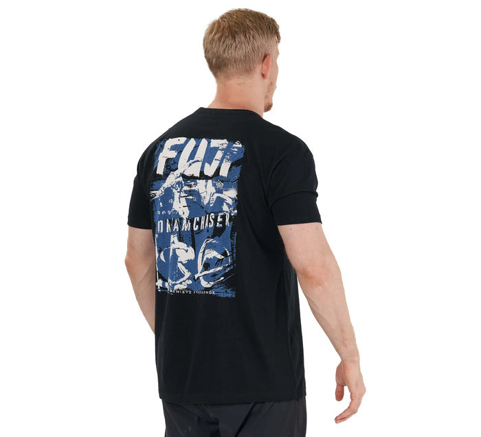 Fuji Dream Chaser T-Shirt Black back right view