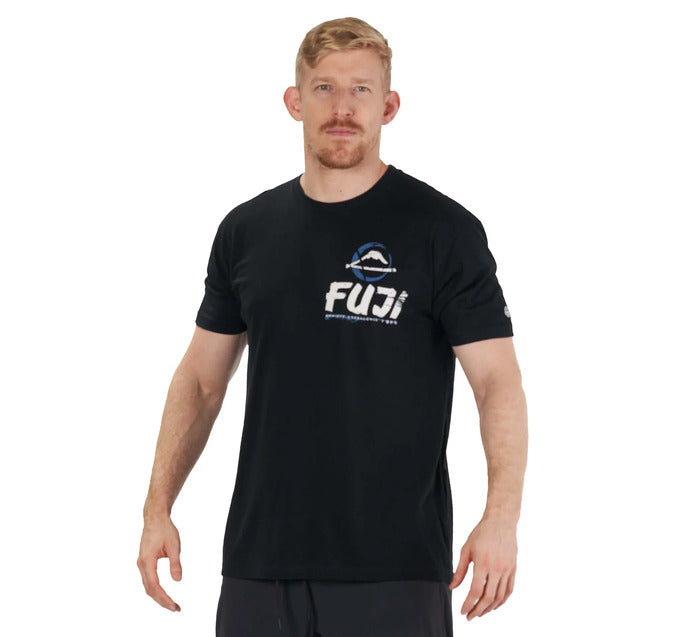 Fuji Dream Chaser T-Shirt Black front left view