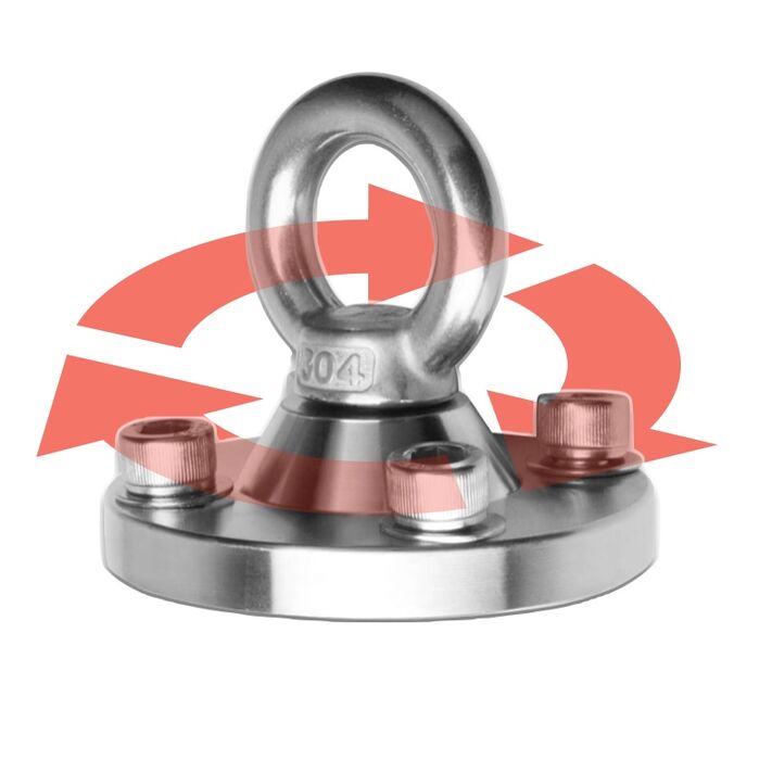 Fuji Heavy Duty 360 Anchor Mount with 360 rotation