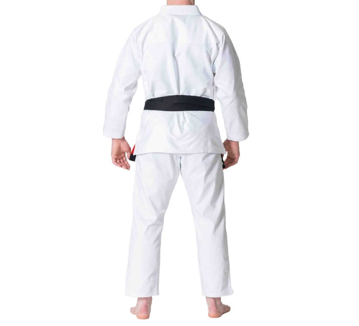Fuji IBJJF Competition BJJ Gi White rear side view